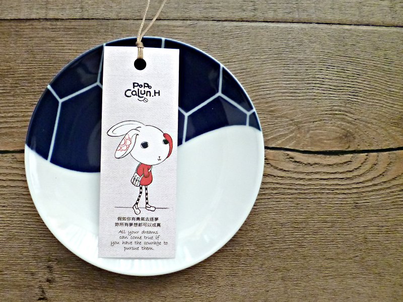 POPO│ big eyes baby │ original. Small Bookmark │ looking rabbit - Cards & Postcards - Paper Red