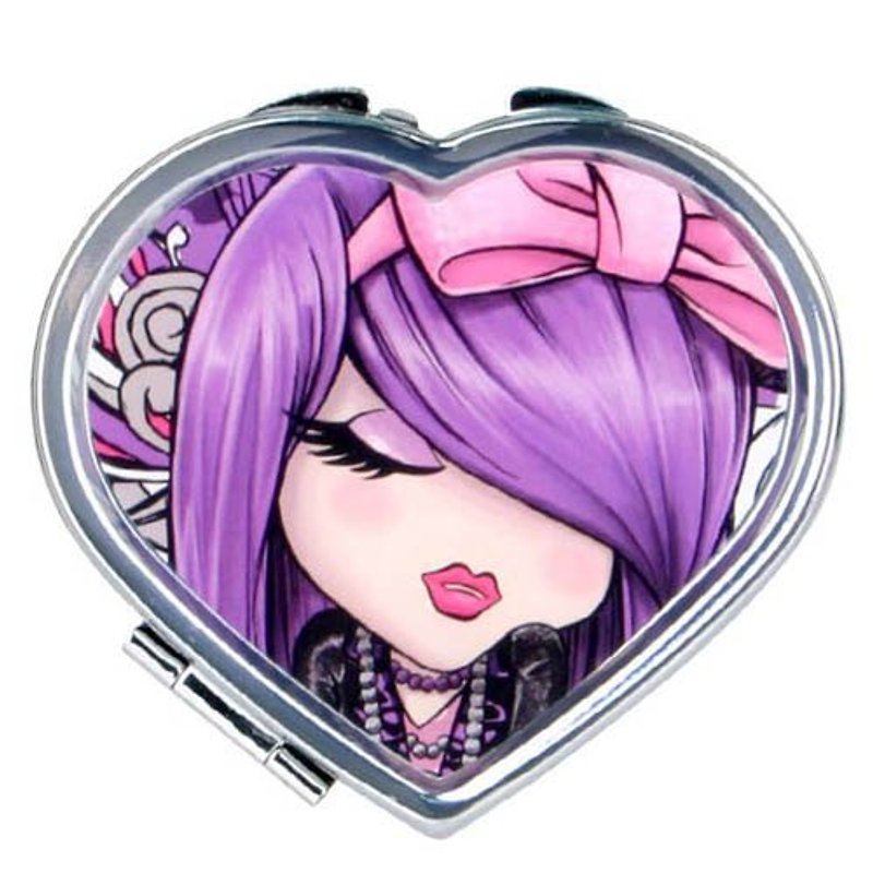 Kimmidoll Love- and love dolls portable mirror beauty Eve - Other - Other Materials Purple