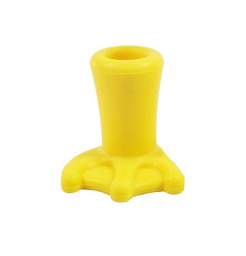 puputraga's art 小小鴨腳創意止滑墊  無毒安全矽膠 - 雨傘/雨衣 - 矽膠 黃色
