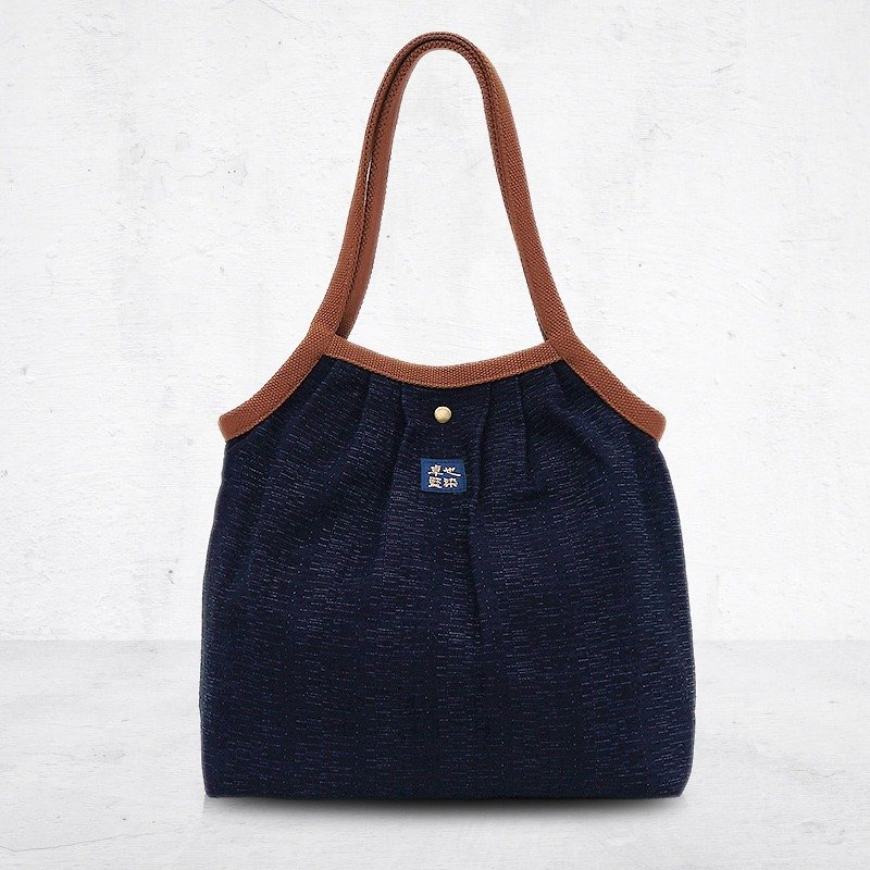 Takuya Aizen - elegant shoulder bag series - กระเป๋าแมสเซนเจอร์ - วัสดุอื่นๆ สีน้ำเงิน