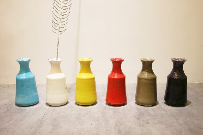 DULTON distressed ceramic vase - Plants - Pottery Multicolor