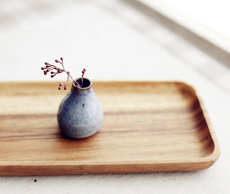 良い一日[フェチ]日本の手作りの雪青い花アークデバイス - 観葉植物 - その他の素材 ブルー