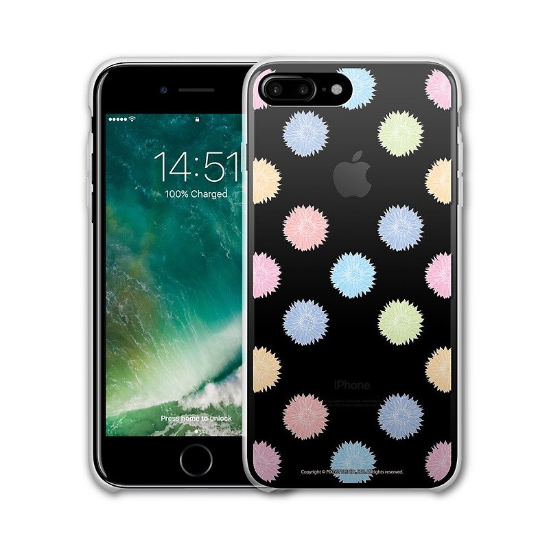 AppleWork iPhone 6/7/8 Plus Sun Flower Case - Sunflower PSIP-305 - เคส/ซองมือถือ - พลาสติก หลากหลายสี
