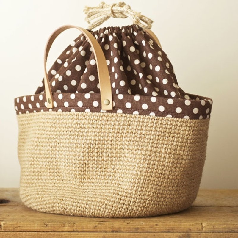 Picnic beam port flax package. Chocolate little - Handbags & Totes - Other Materials 