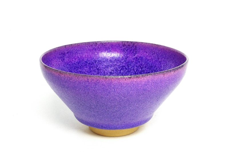 Evening twilight wipe bowls Murasakino - Teapots & Teacups - Other Materials 