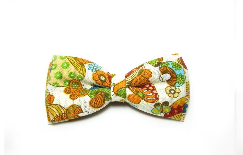 ▲香菇領結Hand-made Bow Tie - 領帶/領帶夾 - 其他材質 多色
