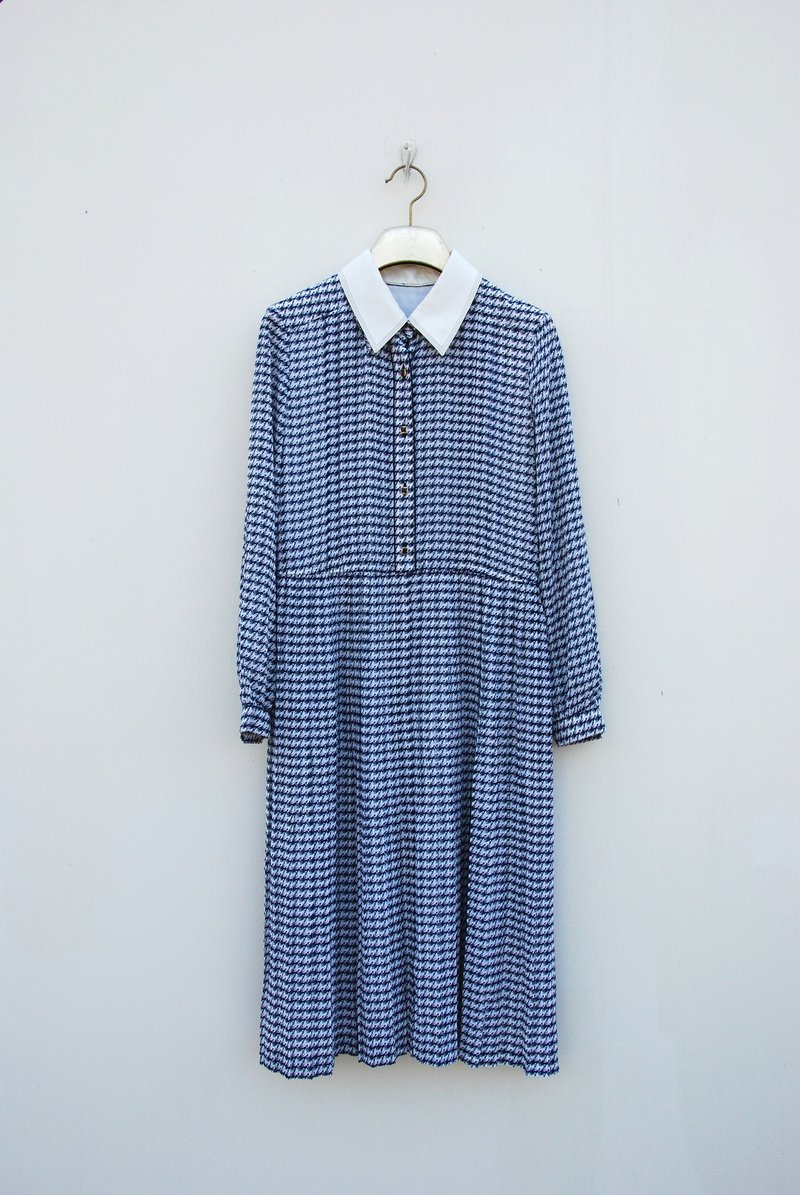 古著小白兔洋裝 - 洋裝/連身裙 - 其他材質 