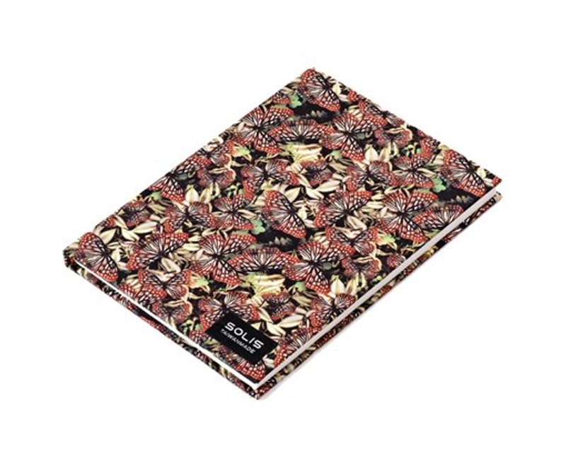 SOLIS [ 彩蝶飛舞系列 ] 數位彩印布面空白書 - 筆記本/手帳 - 紙 多色