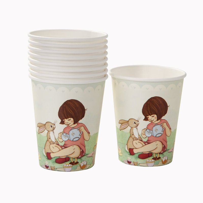 Belle Paper Cup UK Talking Tables Party Supplies - Teapots & Teacups - Paper Multicolor