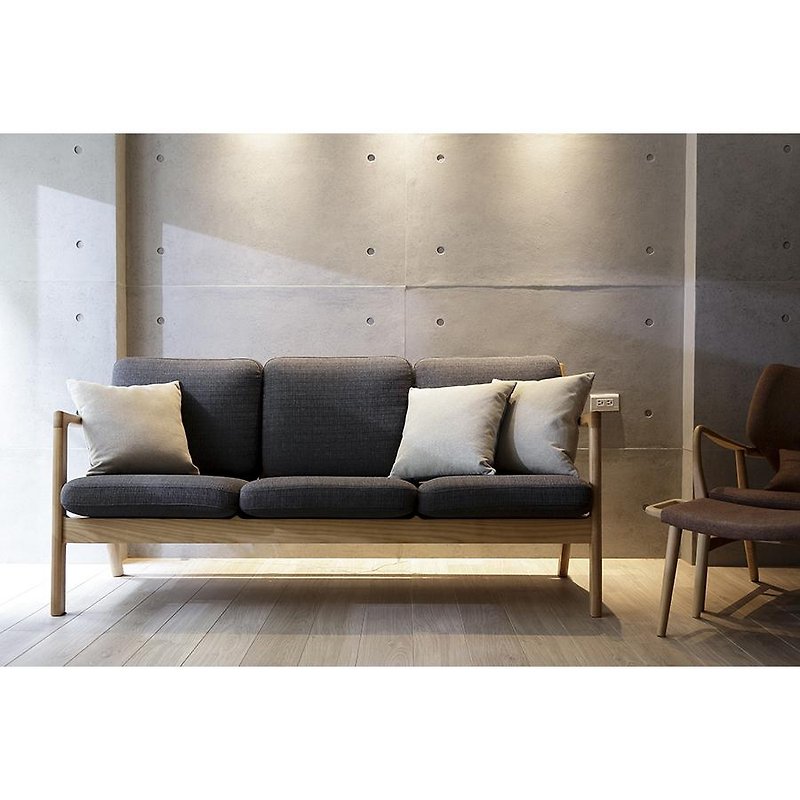 UWOOD Iceland seater sofa - beige ash] [DENMARK Denmark - Other Furniture - Wood White