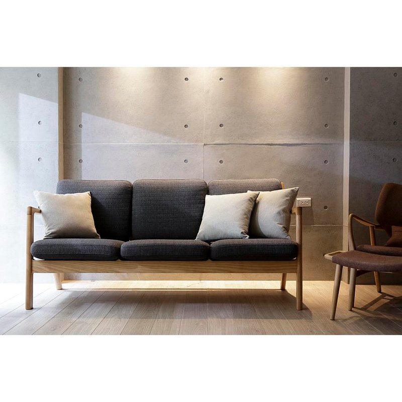 UWOOD Iceland seater sofa - beige ash] [DENMARK Denmark - Other Furniture - Wood White