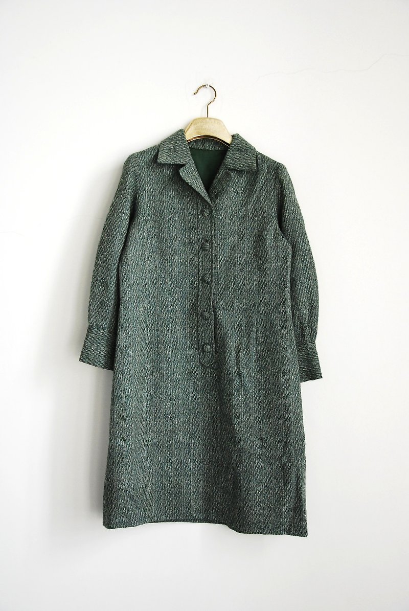 Vintage wool dress - One Piece Dresses - Other Materials 
