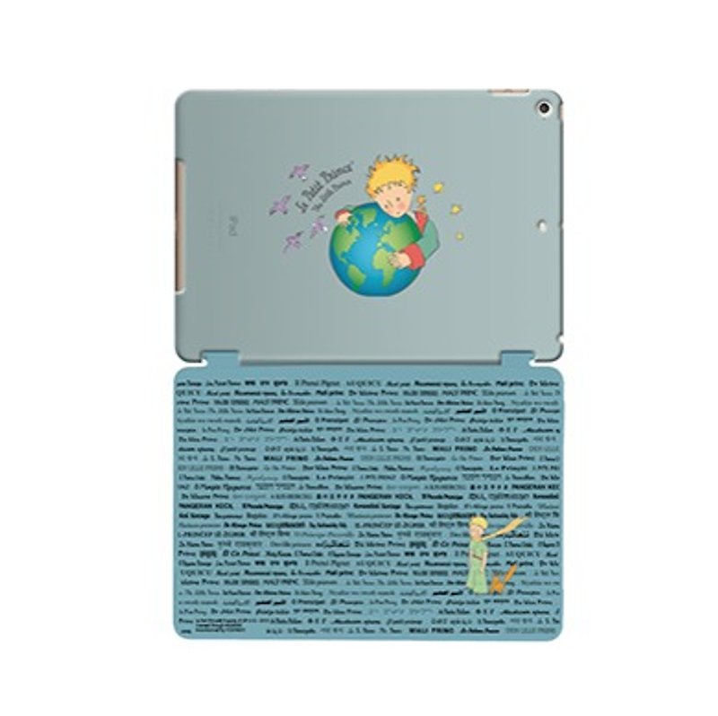 小王子授權系列-第七個星球地球(藍)- iPad Mini 保護殼,AA09 - 平板/電腦保護殼 - 塑膠 藍色