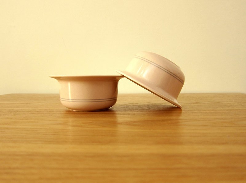 Arctica極地系列玫瑰粉色帽子碗2件組 - Bowls - Other Materials Pink