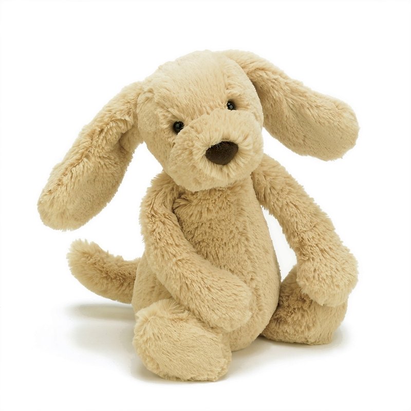 Jellycat Bashful Toffee Puppy 31cm - Stuffed Dolls & Figurines - Cotton & Hemp 