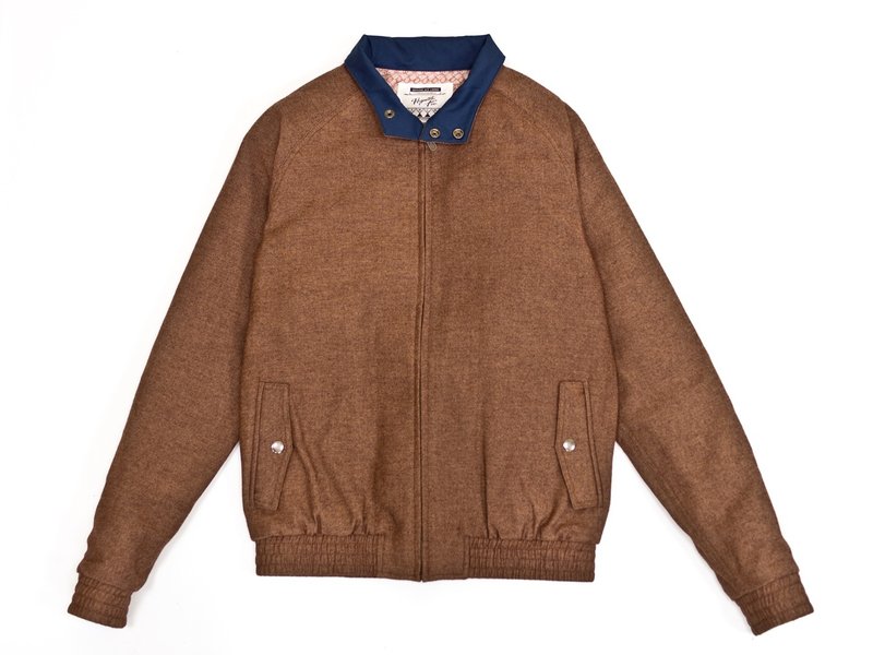 Montgomery G9 short board brown coat * L No. - เสื้อโค้ทผู้ชาย - วัสดุอื่นๆ สีนำ้ตาล