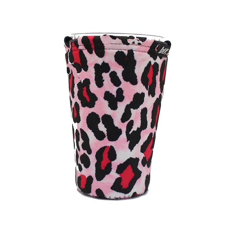 BLR Drink caddy for babycart  Pink Leopard  WD86