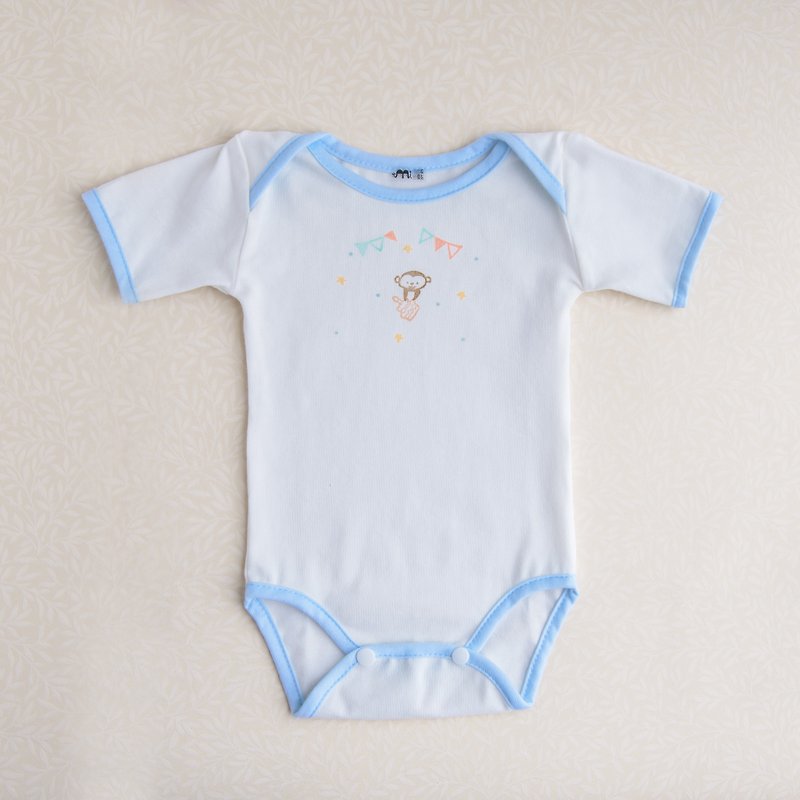 Two-piece summer hand-made soft and elastic baby fart clothes - Baby Gift Sets - Other Materials 