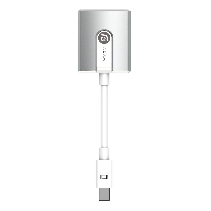 [ADAM Asian Fruit Elements] M2 Mini DisplayPort to HDMI Adapter Silver - ที่ชาร์จ - โลหะ สีเงิน