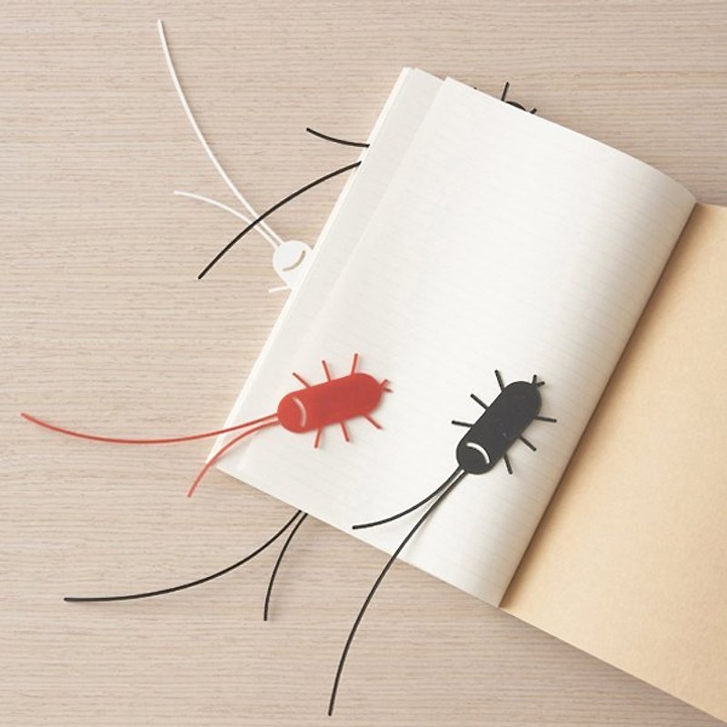 Smiling cockroach bookmark - Other - Plastic 