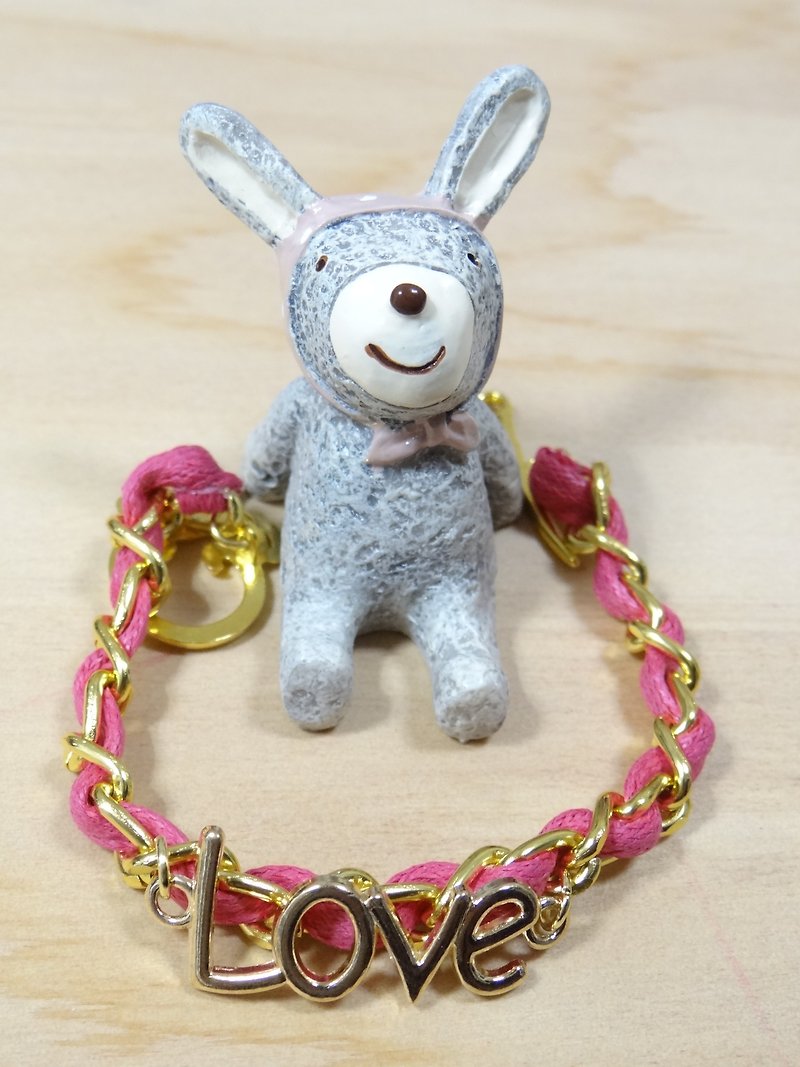 Valentine Love Couple Bracelet Limited (monochrome subscript area) - Bracelets - Other Metals Multicolor