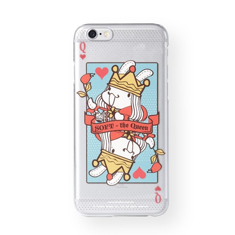 《Foufou x 火柴邦》IPhone6/6 Plus手機殼-Poker Queen - 手機殼/手機套 - 塑膠 多色