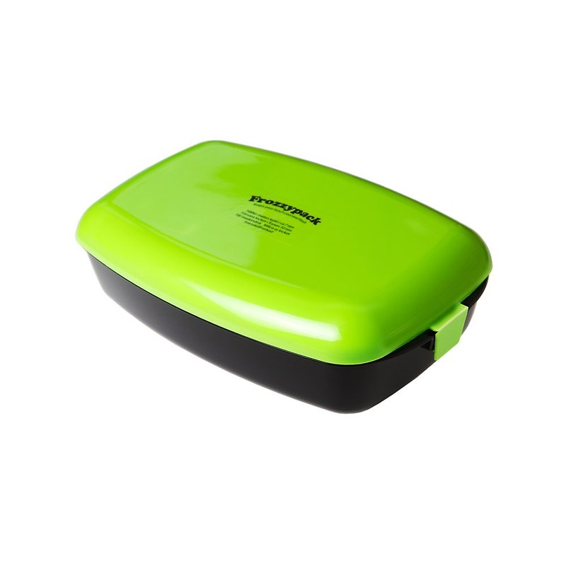 瑞典Frozzypack 保鮮餐盒-大容量系列/草綠/-黑/單一尺寸 - 便當盒/食物袋 - 塑膠 多色
