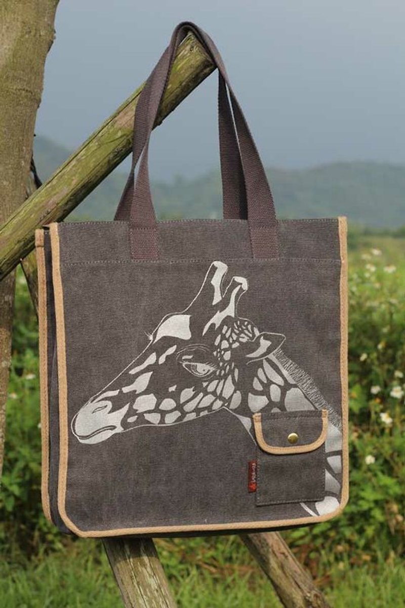 Animal bag (2): giraffe - กระเป๋าถือ - วัสดุอื่นๆ 