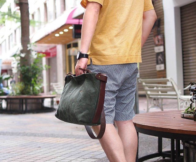 Japanese casual material waterproof messenger bag Made in Japan by SUOLO -  Shop suolo Messenger Bags & Sling Bags - Pinkoi