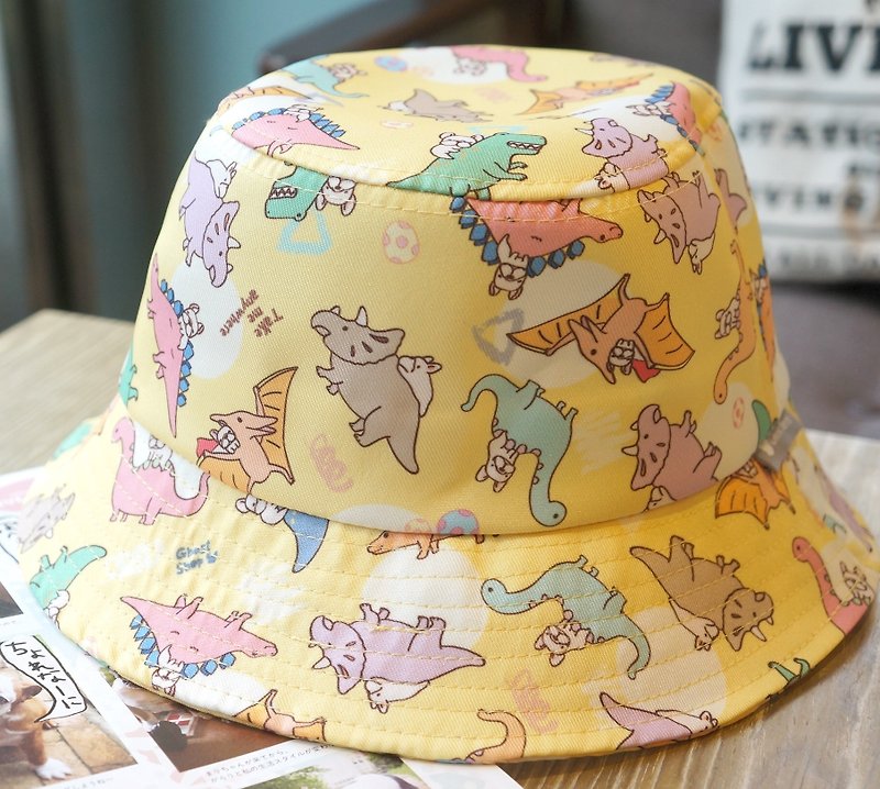 (sold out) law fighting fisherman hat - 侏㑩纪 / 点点黄 - Hats & Caps - Other Materials Yellow