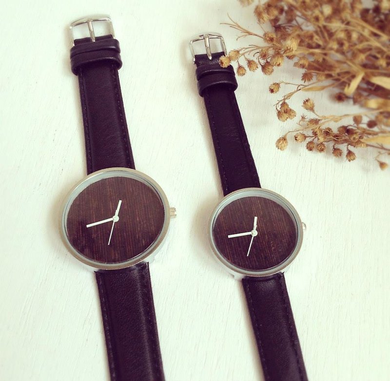 WENGE couple supporting manual watch Watch (free shipping) - Women's Watches - Wood Black
