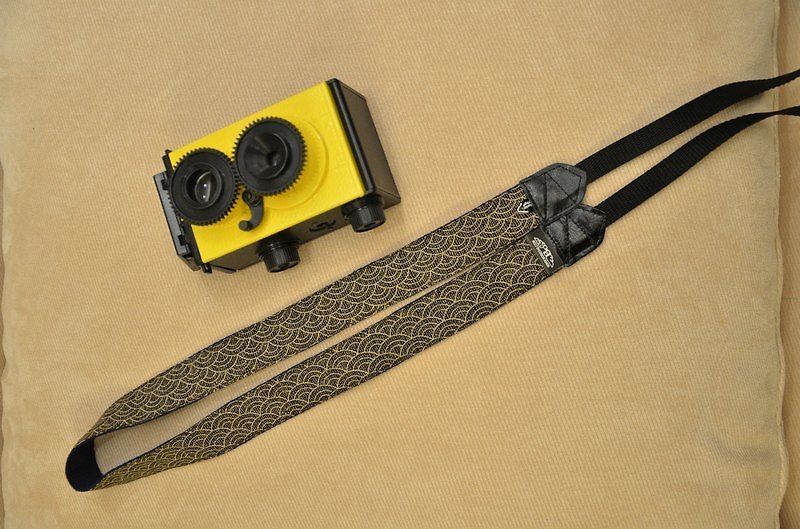 Sun Wheel Relief Strap Camera Strap Ukulele Camera Strap - Camera Straps & Stands - Other Materials 