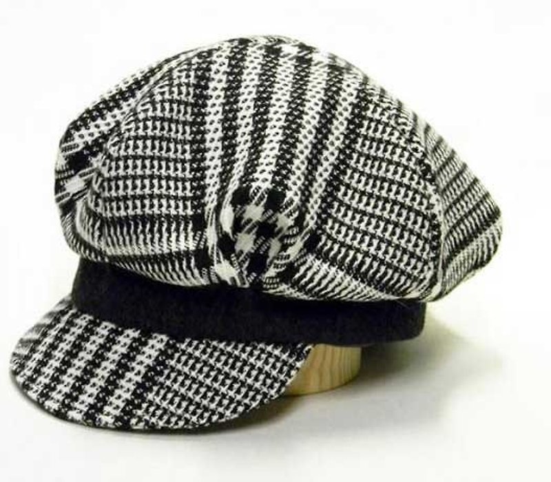 タックキャスケットーブラック(日本製) - 帽子 - その他の素材 ブラック