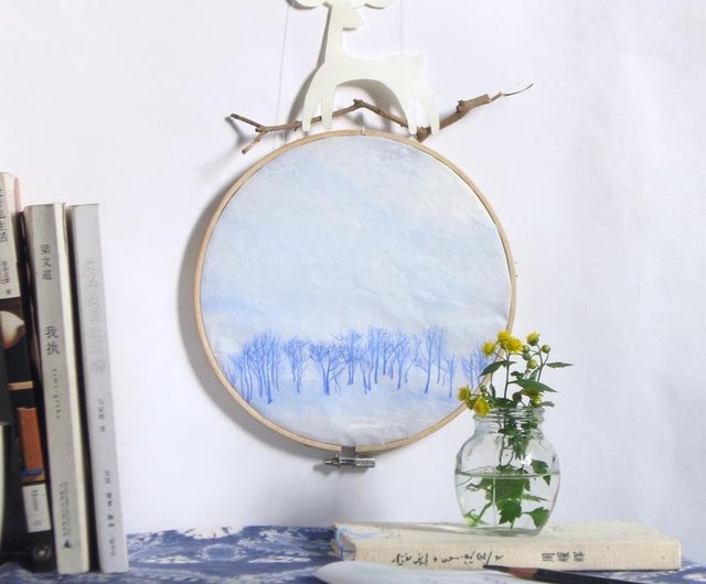 How To Frame Rice Paper Painting