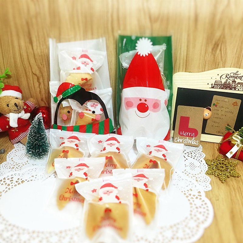 [QUOTES]すべての幸運クッキーフォーチュンクッキー交換ギフトクリスマスプレゼントのチョコレートフレーバーメリークリスマスFORTUNE COOKIE - クッキー・ビスケット - 食材 ブラック