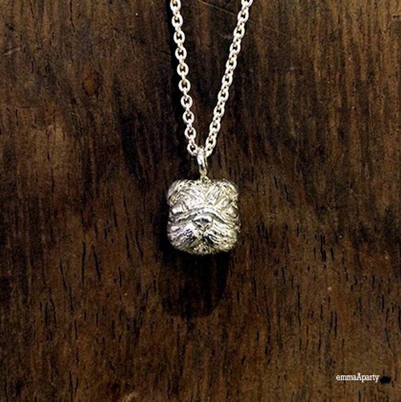 emmaAparty handmade sterling silver necklace ``Pagoda'' (three-dimensional work) - สร้อยคอ - เงินแท้ 