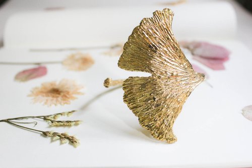 Ginkgo biloba Bronze bracelet