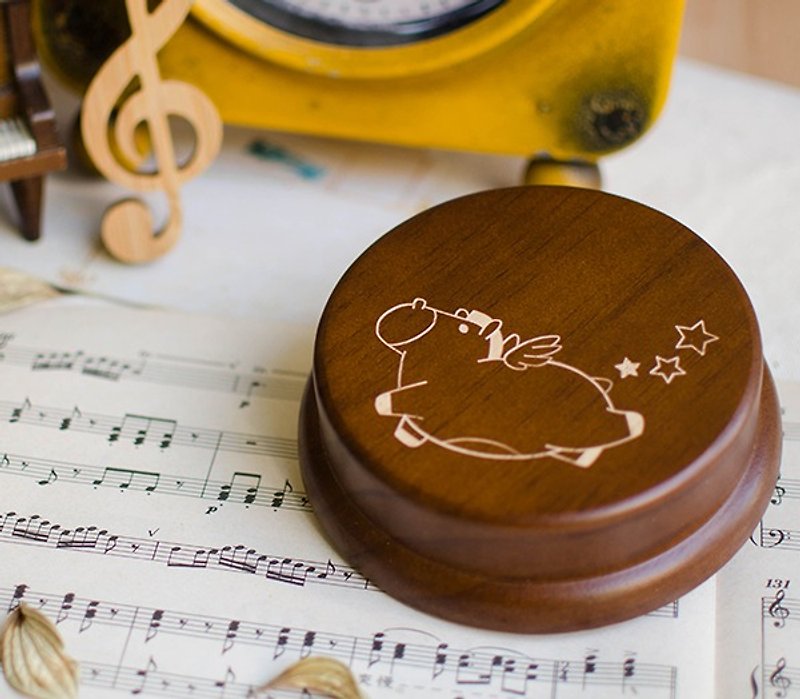 [Birthday Gift, Christmas Gift] Zodiac Horse Customized // Music Box - Other - Wood Brown