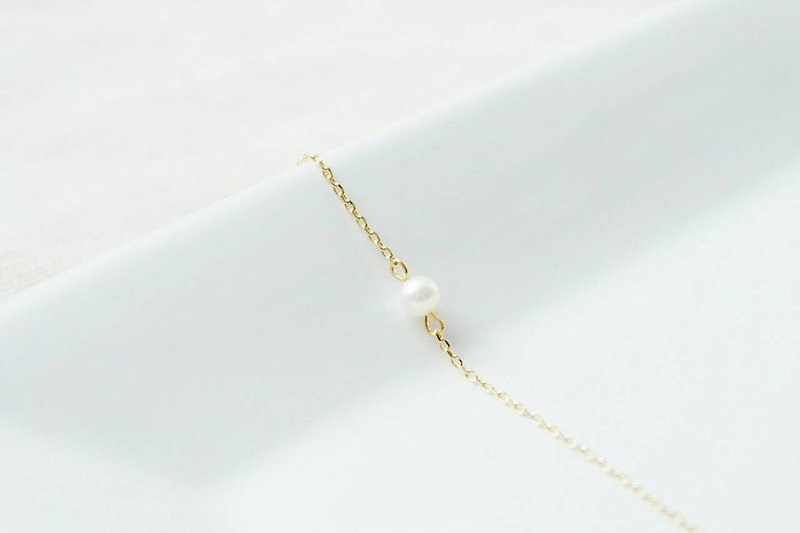 "Girls" series Swarovski Crystal Pearl (fixed) fine clavicle chain - Collar Necklaces - Gemstone 