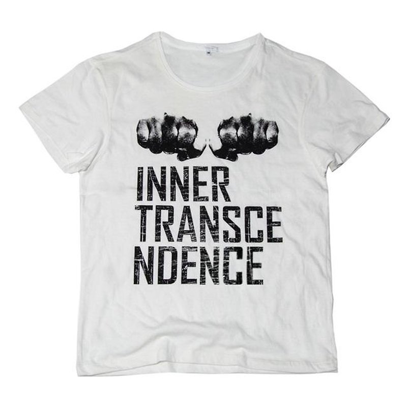 INNER TRANSCENDENCE T-shirt Unisex XS ~ XL size Tcollector - เสื้อยืดผู้หญิง - ผ้าฝ้าย/ผ้าลินิน สีเงิน