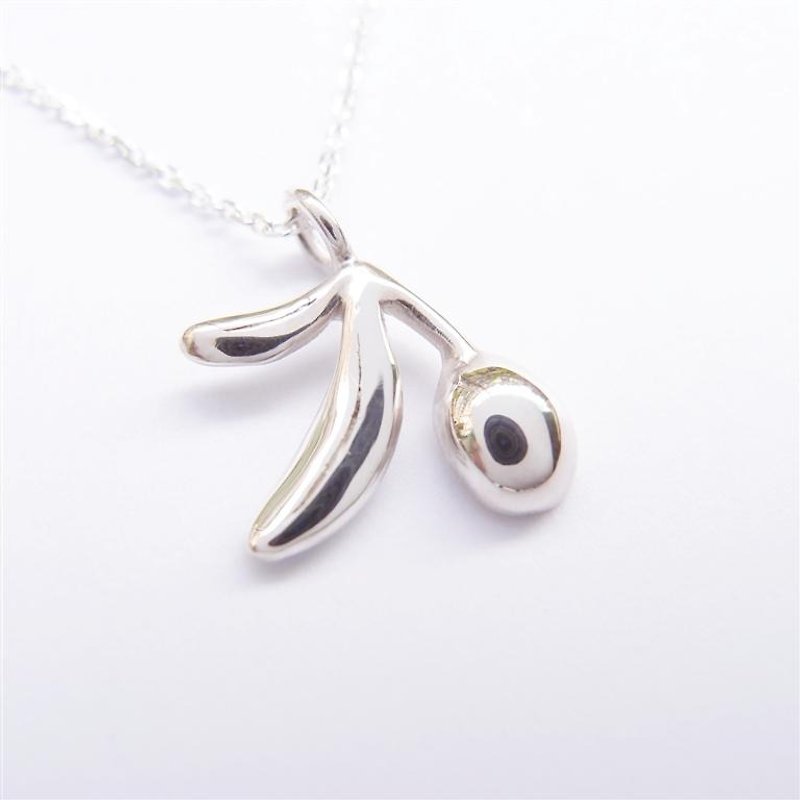 Olive---925 Silver necklace - สร้อยคอ - โลหะ 