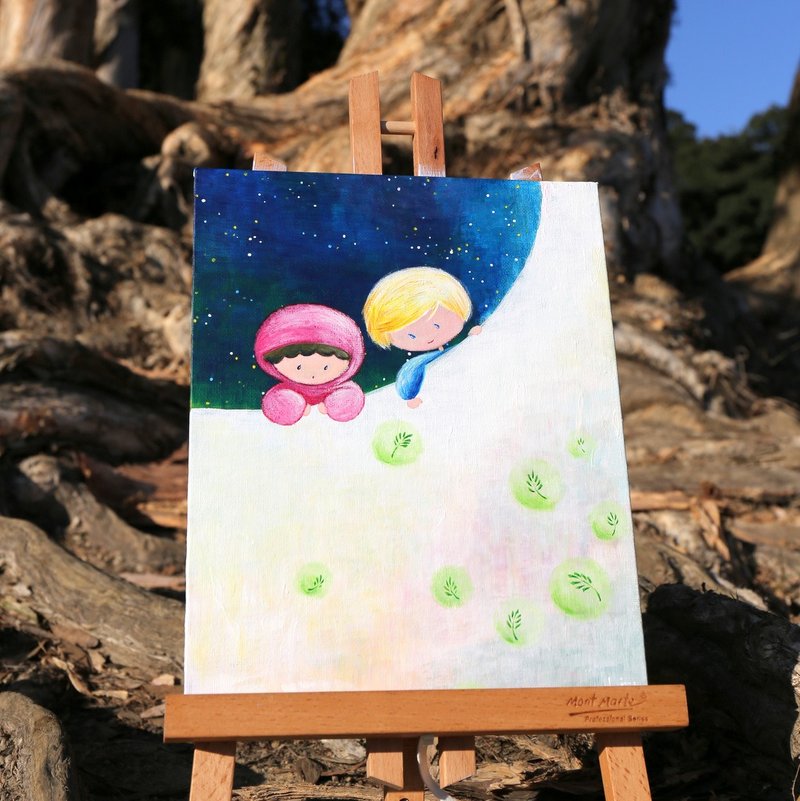 富察令兒‧壓克力原作 - 海報/掛畫/掛布 - 壓克力 白色