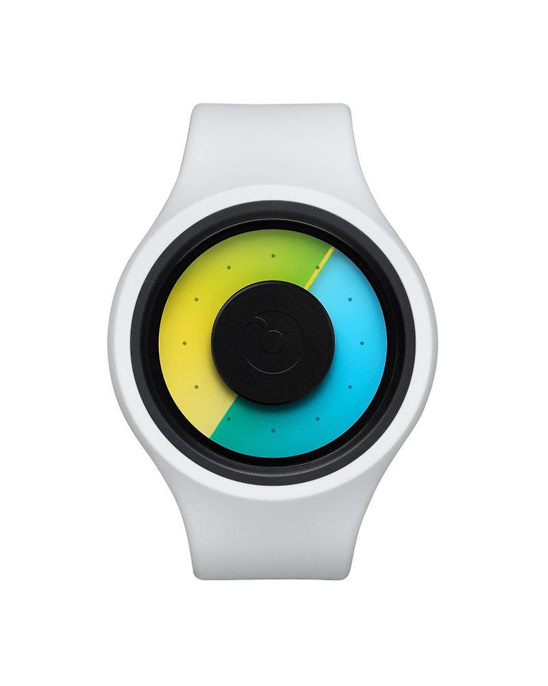 宇宙極光+系列腕錶 AURORA PLUS+ (白色, White) - 女錶 - 矽膠 白色