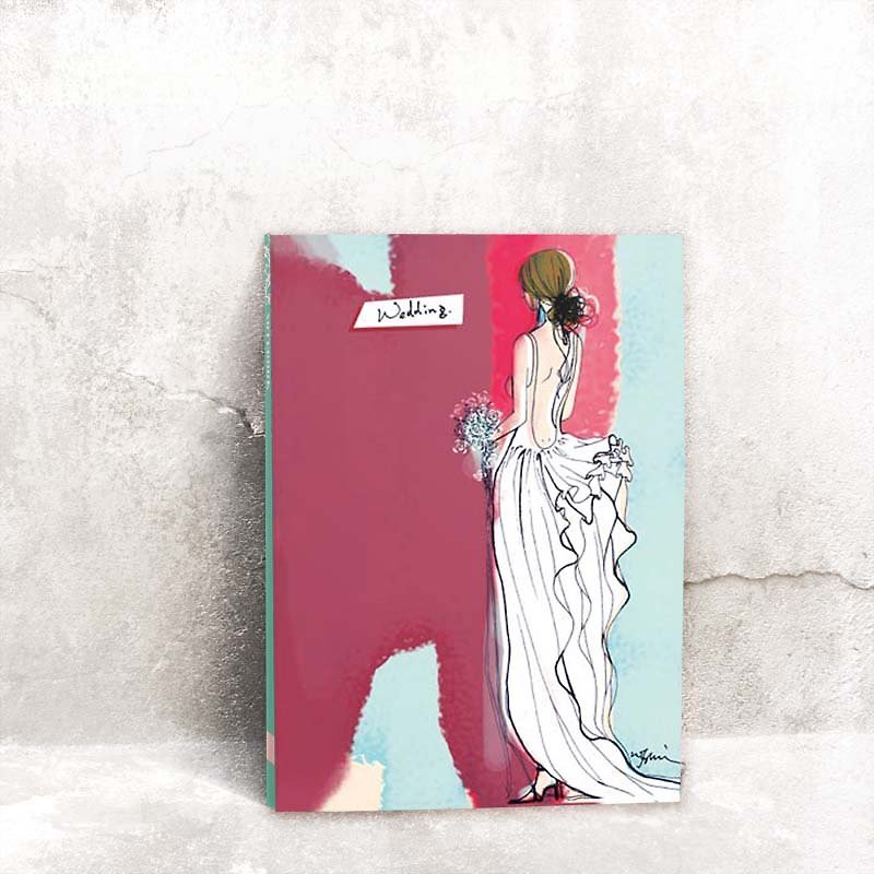 RIP YOUR BOOK-Wedding Notebook - สมุดบันทึก/สมุดปฏิทิน - กระดาษ สีแดง