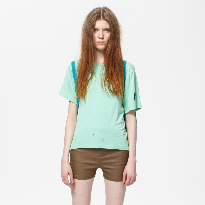 リャノ女子校レトロコーヒーサテンのショートパンツは、カジュアルスリムストレッチSコードを短絡 - ショートパンツ レディース - その他の素材 ブラウン