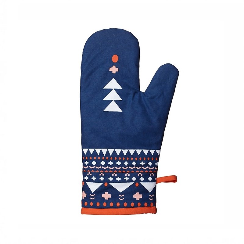Scandi Thermal Gloves | Donna Wilson - Cookware - Cotton & Hemp Blue