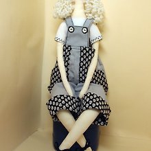 Blank doll body 10.43 inches 26.5cm Doll body, cloth doll, rag