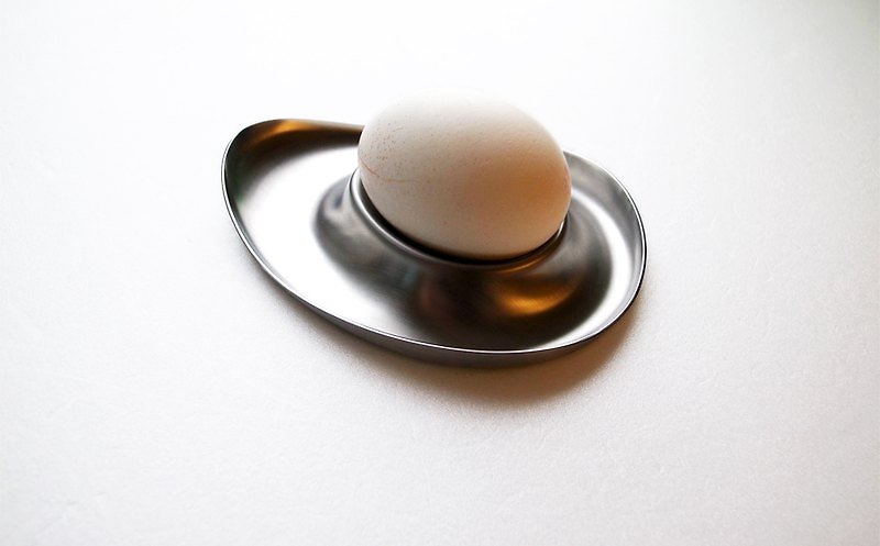 蛋の皿 Crater - 廚具 - 其他金屬 灰色