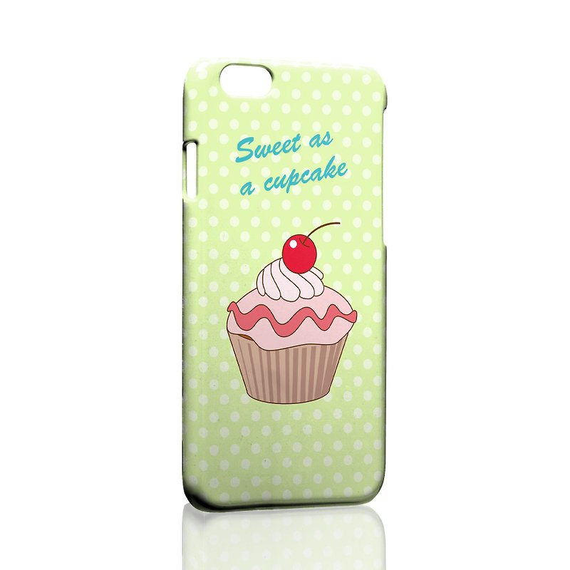 Sweet as Cup Cake iPhone X 8 7 6s Plus 5s S8 S9 Phone Case - เคส/ซองมือถือ - พลาสติก สีเขียว