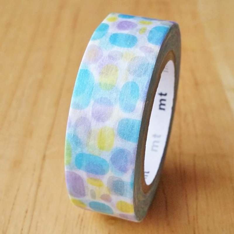 mt and paper tape Deco [Pool - Blue (MT01D283)] - Washi Tape - Paper Blue